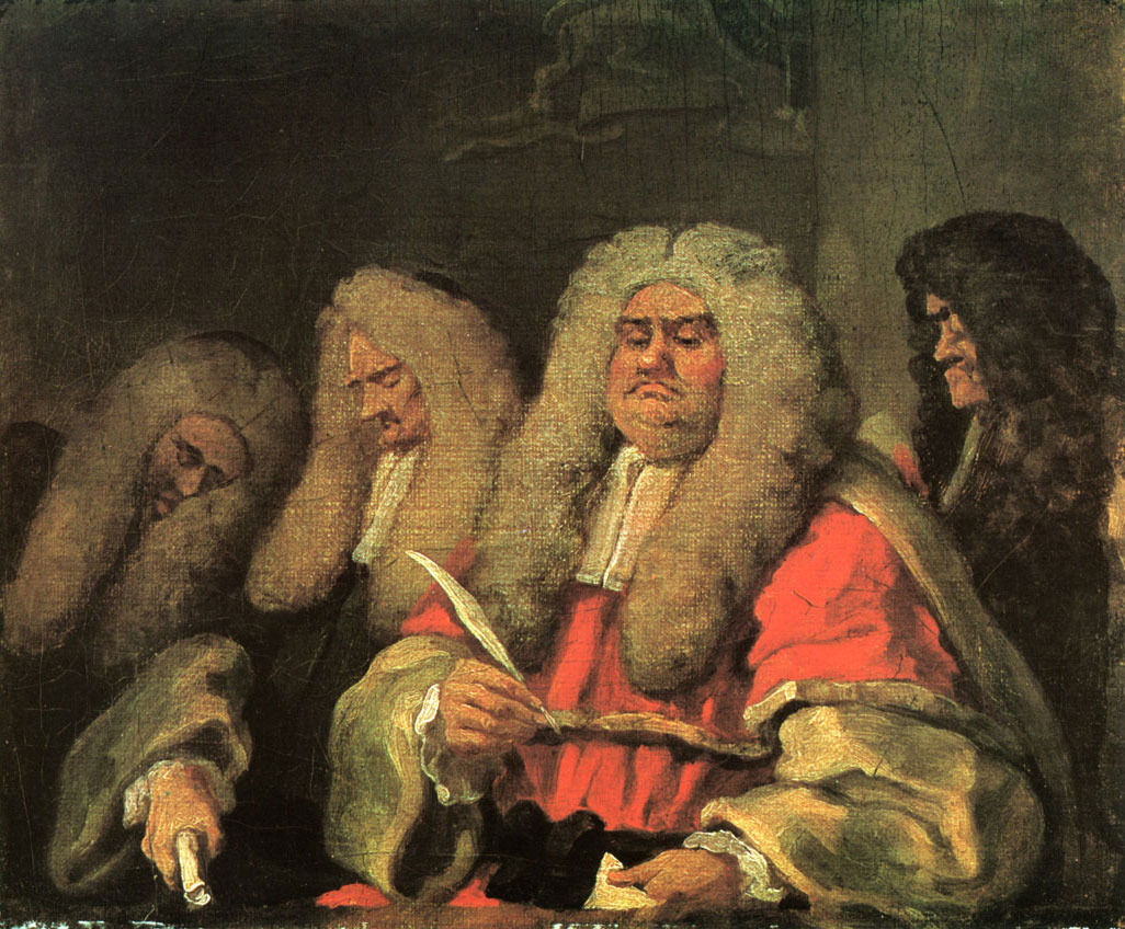 Hogarth - magistrats